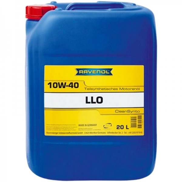RAVENOL LLO SAE 10W-40 (20л)