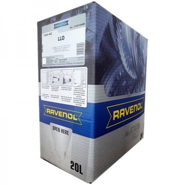 RAVENOL LLO SAE 10W-40 (20л) ecobox