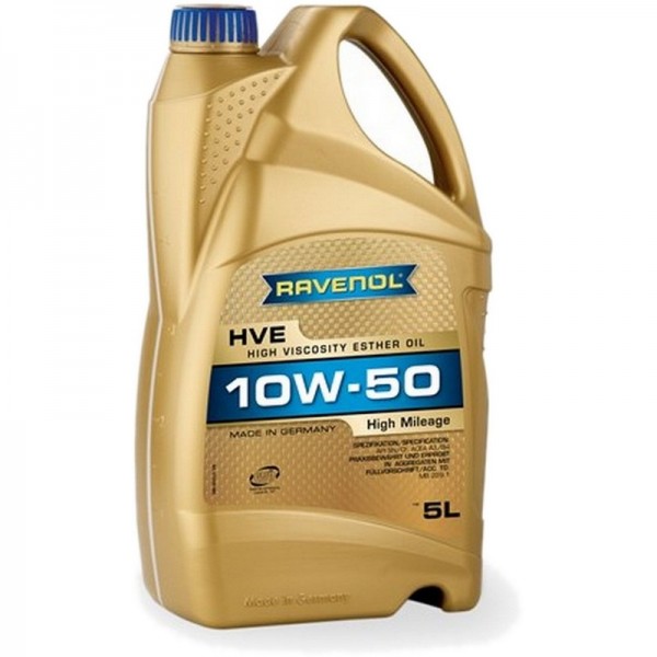 RAVENOL HVE High Viscosity Ester Oil SAE10W-50 (5л)