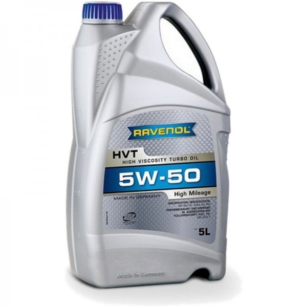 RAVENOL HVT High Viscosity Turbo Oil SAE 5W-50 (5л)