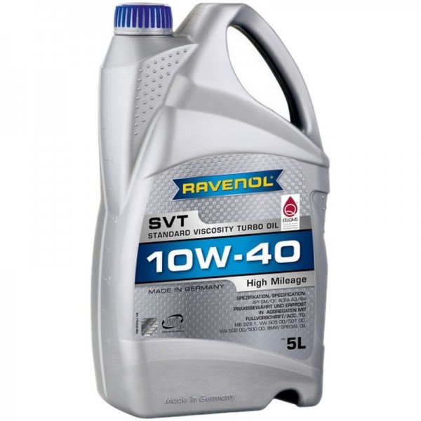 RAVENOL SVT Stand.Viscosity Turbo Oil SAE 10W-40 (5л)