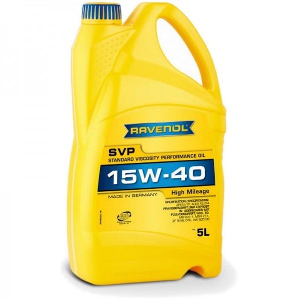 RAVENOL SVP Stand.Viscos.Perform.Oil SAE 15W-40 (5л)