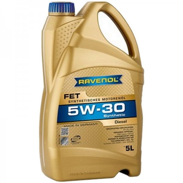 RAVENOL FET Fuel Efficiency Truck SAE 5W-30 (5л)