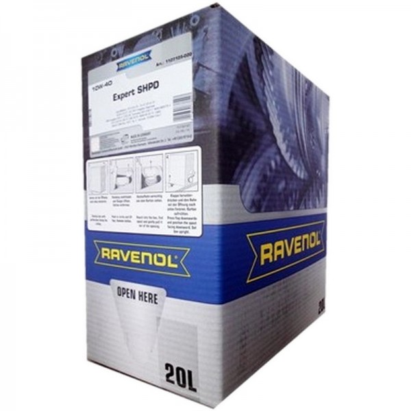 RAVENOL Expert SHPD SAE 10W-40 (20л) ecobox