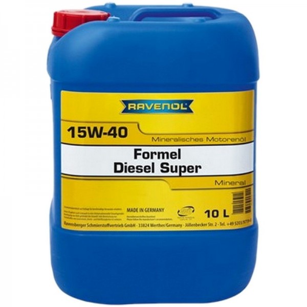 RAVENOL Formel Diesel Super SAE 15W-40 (10л)