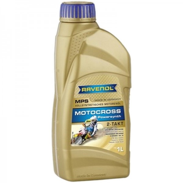 RAVENOL Motocross Powersynth 2T для 2-х тактных двигателей (1л)