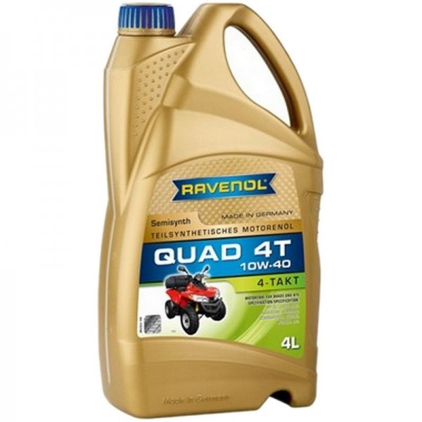 RAVENOL Quad 4T SAE 10W-40 (4л)