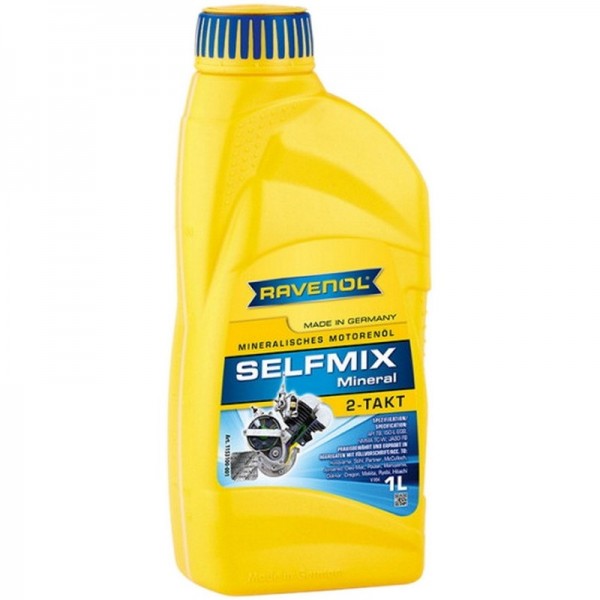 RAVENOL Selfmix 2T для 2-х тактных двигателей (1л)