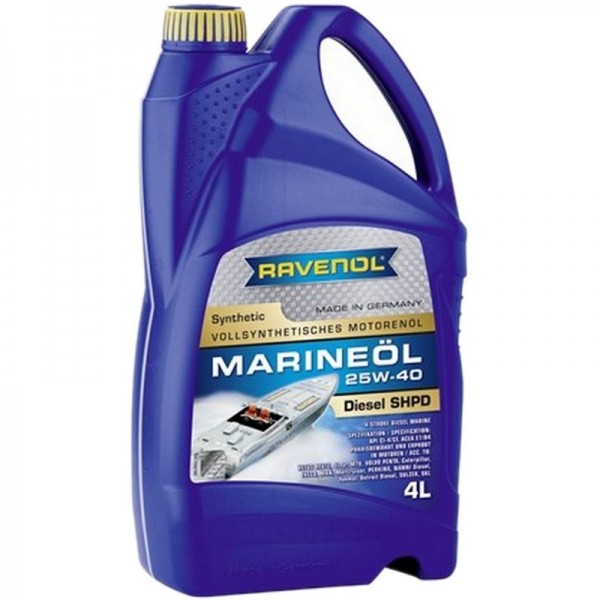 RAVENOL Marineoil SHPD SAE 25W-40 synthetic (4л)