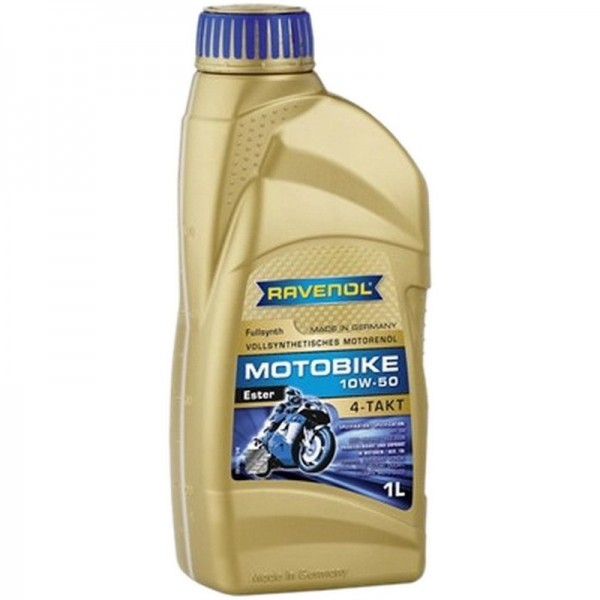 RAVENOL Motobike 4-T Ester SAE 10W-50 (1л)