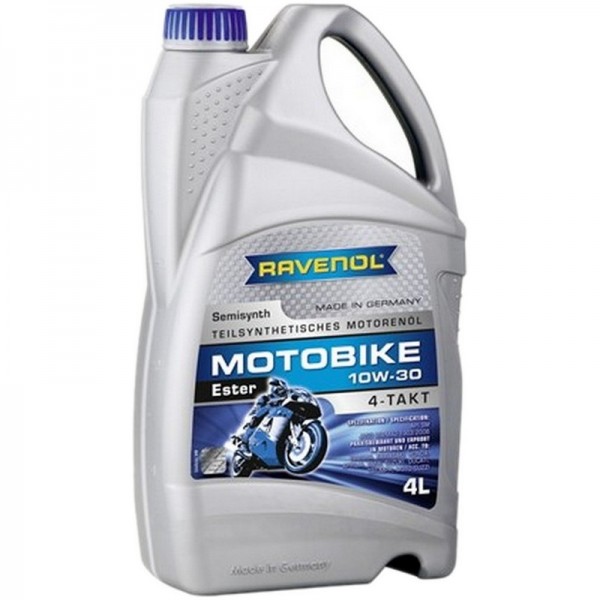 RAVENOL Motobike 4-T Ester SAE 10W-30 (4л)