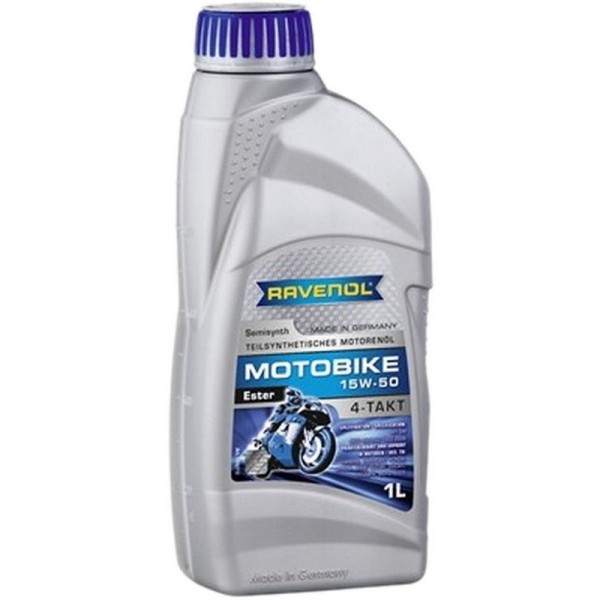 RAVENOL Motobike 4-T Ester SAE 15W-50 (1л)