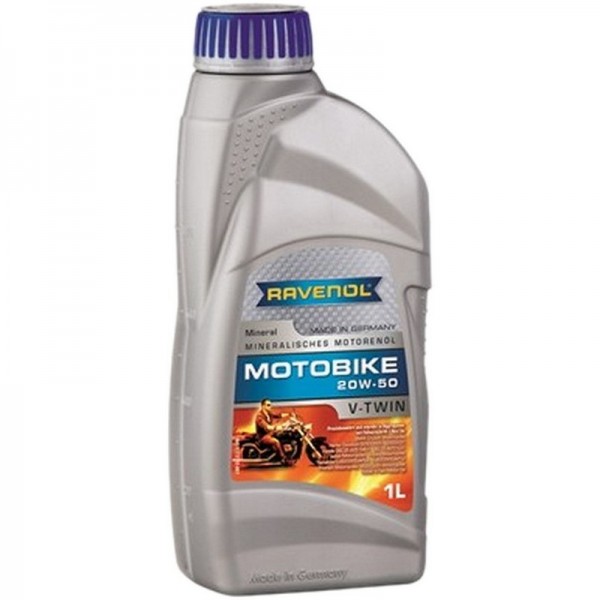 RAVENOL Motobike V-Twin SAE 20W-50 Mineral (1л)