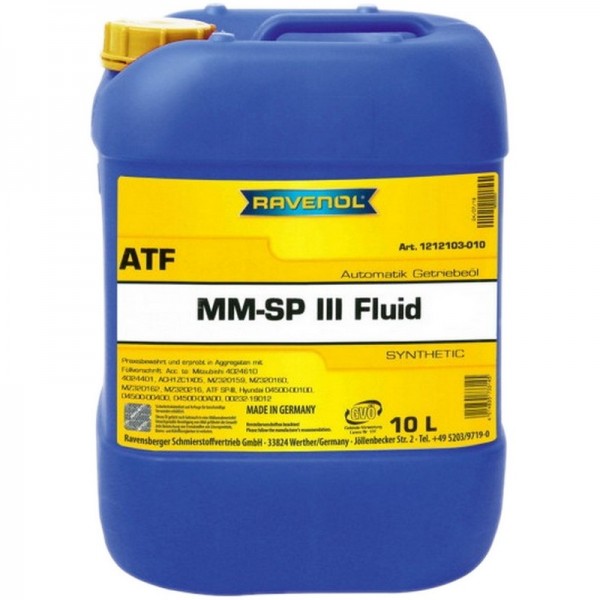 RAVENOL ATF MM SP-III Fluid (10л)