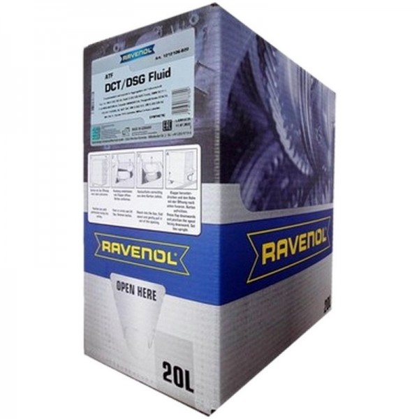 RAVENOL DCT/DSG Getriebe Fluid (20л) ecobox