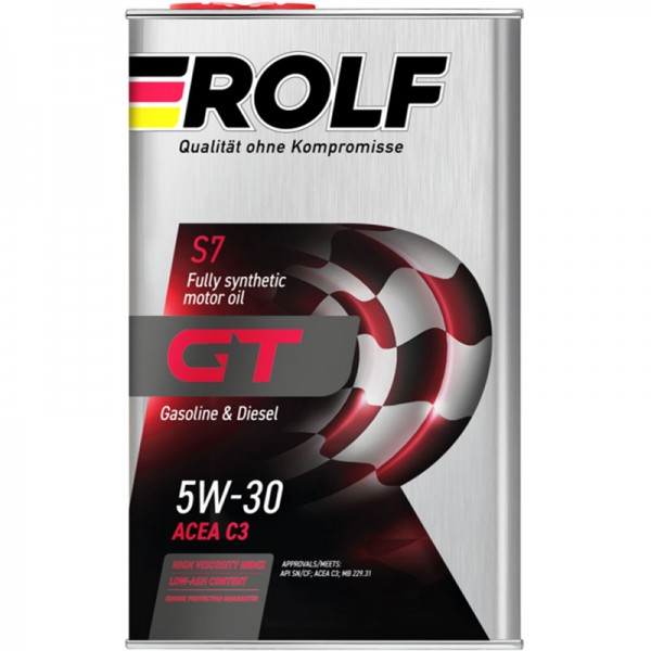 ROLF GT SAE 5W-30 API SN/CF ACEA C2/C3, 1л