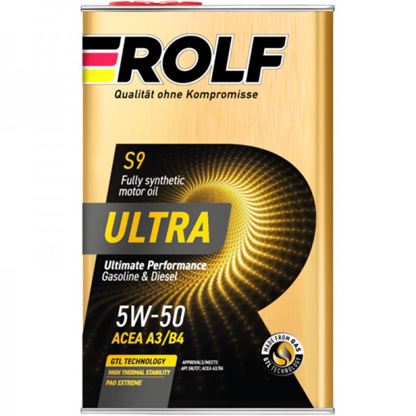 Rolf Ultra 5W-50 A3/B4 SN/CF 1л