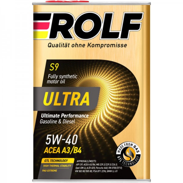 Rolf Ultra 5W-40 A3/B4 SP 4л