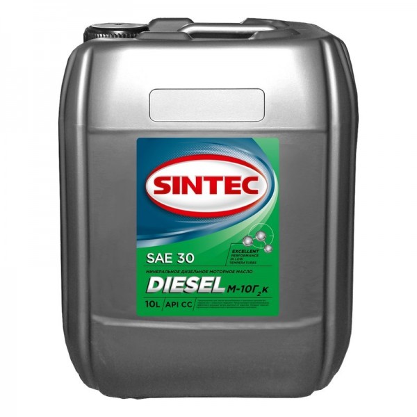 SINTEC DIESEL М-10Г2к API CC, 10л