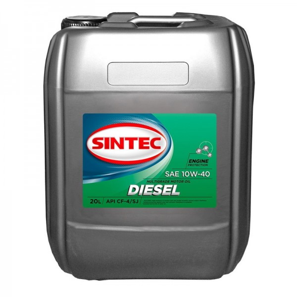 SINTEC DIESEL SAE 10W-40 API CF-4/CF/SJ, 20л