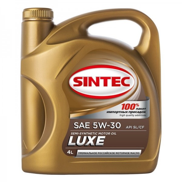 SINTEC LUXE SAE 5W-30 API SL/CF, 4л
