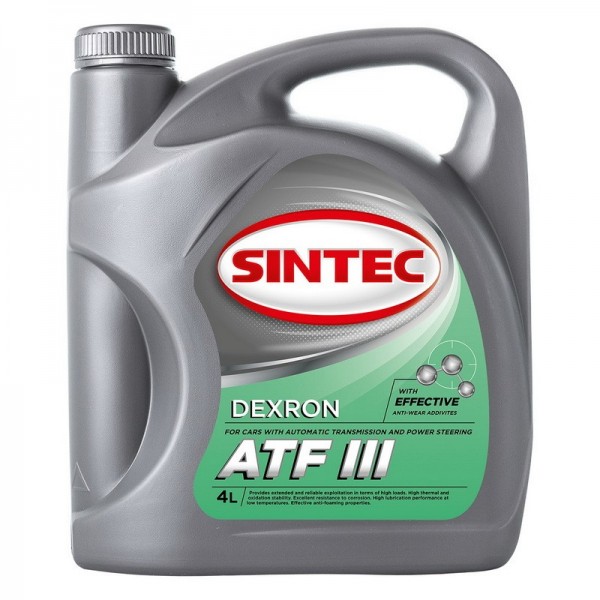 SINTEC GM Dexron ATF III, 4л