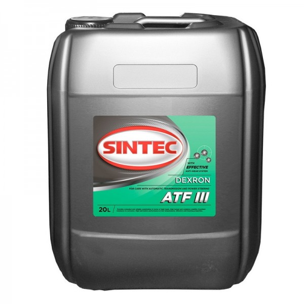 SINTEC GM Dexron ATF III, 20л