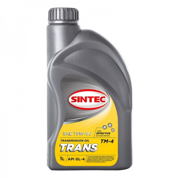 SINTEC TRANS ТМ4 SAE 75W-90 API GL-4, 1л