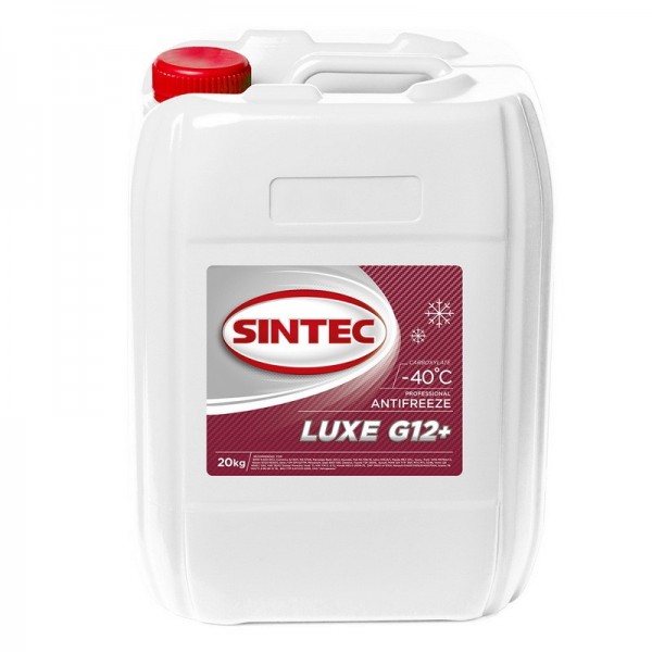 SINTEC LUXE G12+ -40 (Красный), готовый, 20кг