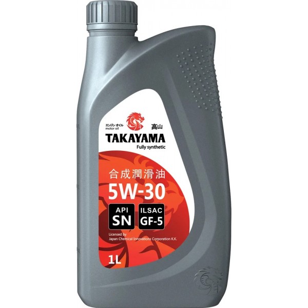 Takayama SAE 5W-30 ILSAC GF-5 API SN, 1л