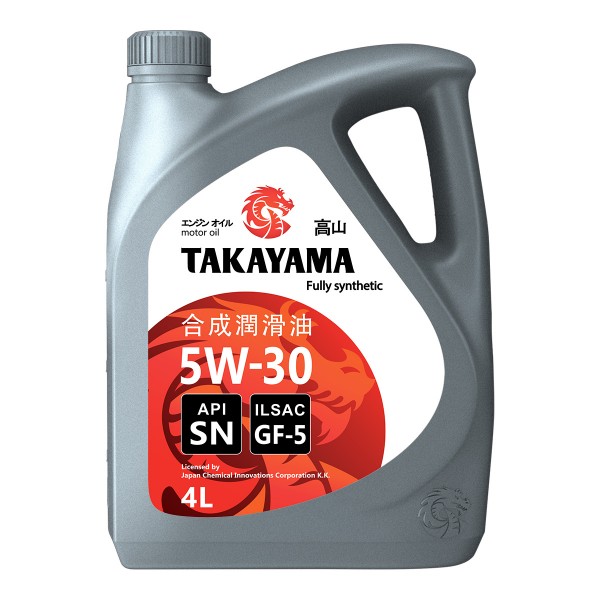 Takayama SAE 5W-30 ILSAC GF-5 API SN, 4л
