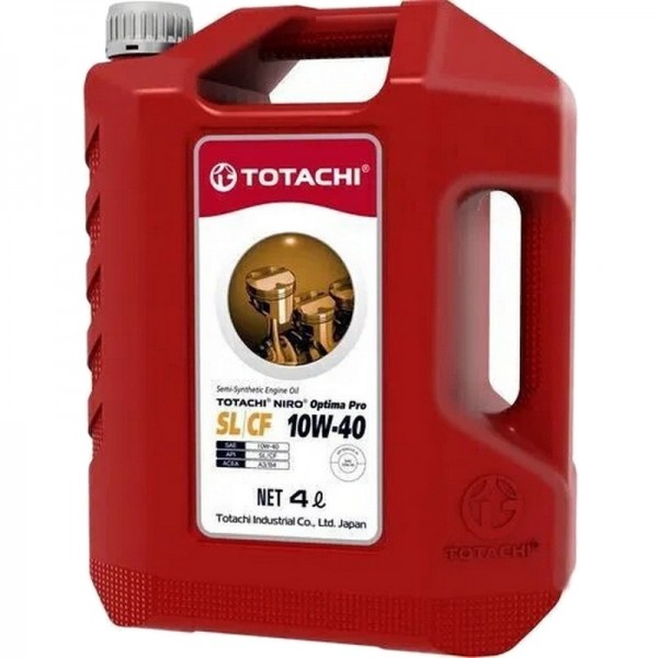 Totachi Niro Optima Pro Semi-Synthetic SL/CF 10W-40, 4л