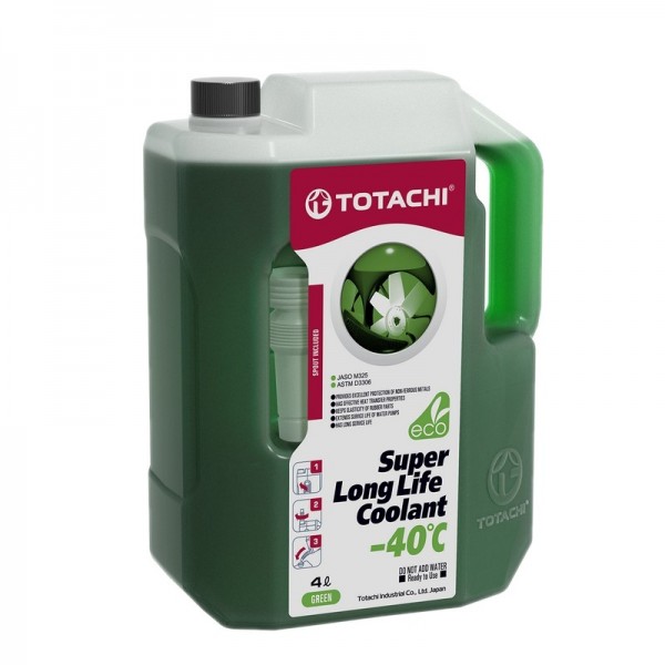 Totachi Super LLC (Зелёный) -40C, готовый, 4л