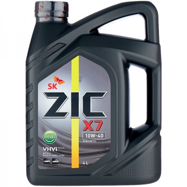 ZIC X7 Diesel 10W-40, 4л