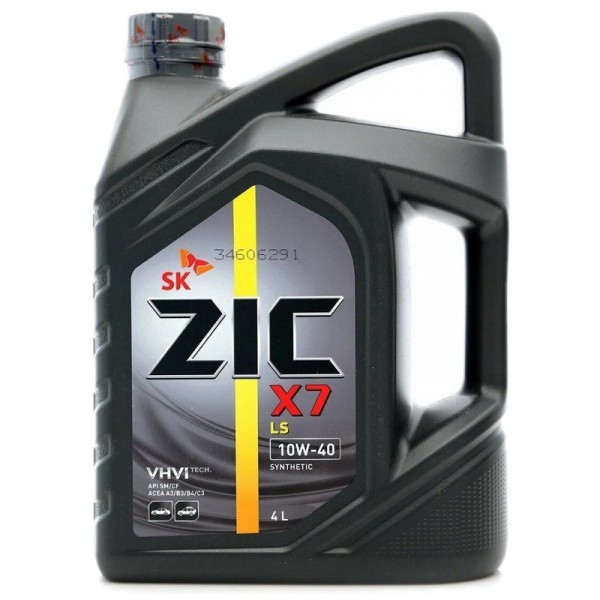 ZIC X7 LS 10W-40, 4л