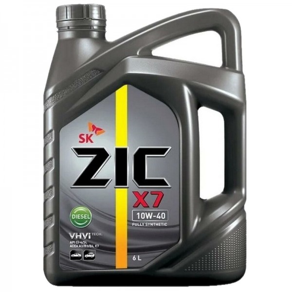 ZIC X7 Diesel 10W-40, 6л