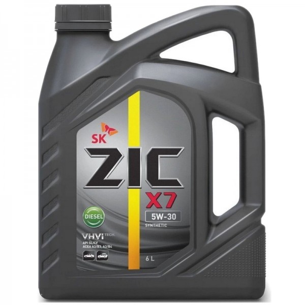 ZIC X7 Diesel 5W-30, 6л